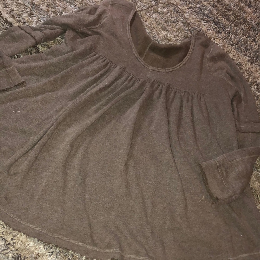 Babydoll  Strip Sweatshirt